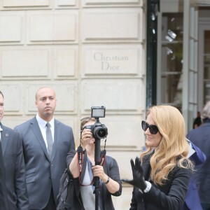 Céline Dion - Arrivées au défilé de mode Haute-Couture automne-hiver 2016/2017 "Christian Dior" à Paris. Le 4 juillet 2016 © CVS-Veeren / Bestimage