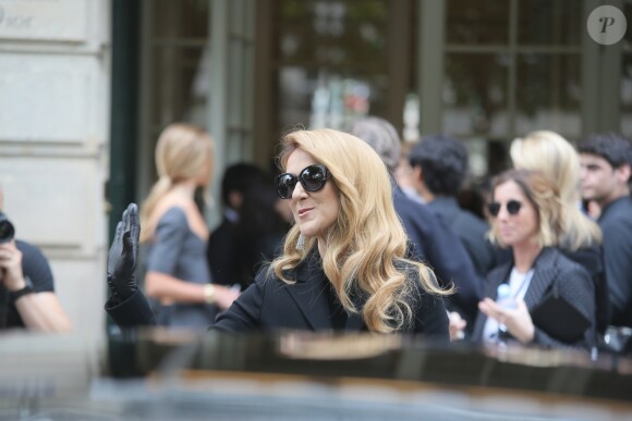 Céline Dion - Arrivées au défilé de mode Haute-Couture automne-hiver 2016/2017 "Christian Dior" à Paris. Le 4 juillet 2016 © CVS-Veeren / Bestimage