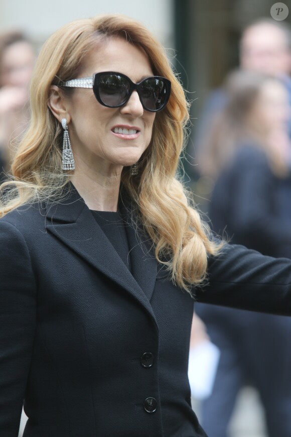 Céline Dion - Arrivées au défilé de mode Haute-Couture automne-hiver 2016/2017 "Christian Dior" à Paris. Le 4 juillet 2016 © CVS-Veeren / Bestimage