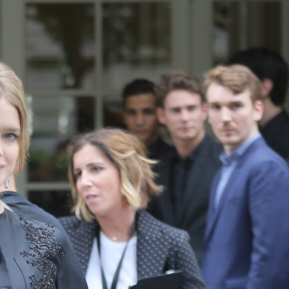 Natalia Vodianova - Arrivées au défilé de mode Haute-Couture automne-hiver 2016/2017 "Christian Dior" à Paris. Le 4 juillet 2016 © CVS-Veeren / Bestimage