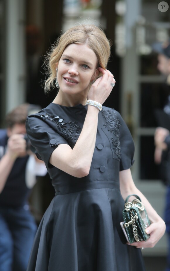 Natalia Vodianova - Arrivées au défilé de mode Haute-Couture automne-hiver 2016/2017 "Christian Dior" à Paris. Le 4 juillet 2016 © CVS-Veeren / Bestimage