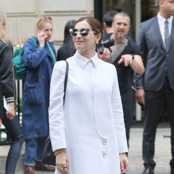 Amira Casar - Arrivées au défilé de mode Haute-Couture automne-hiver 2016/2017 "Christian Dior" à Paris. Le 4 juillet 2016 © CVS-Veeren / Bestimage