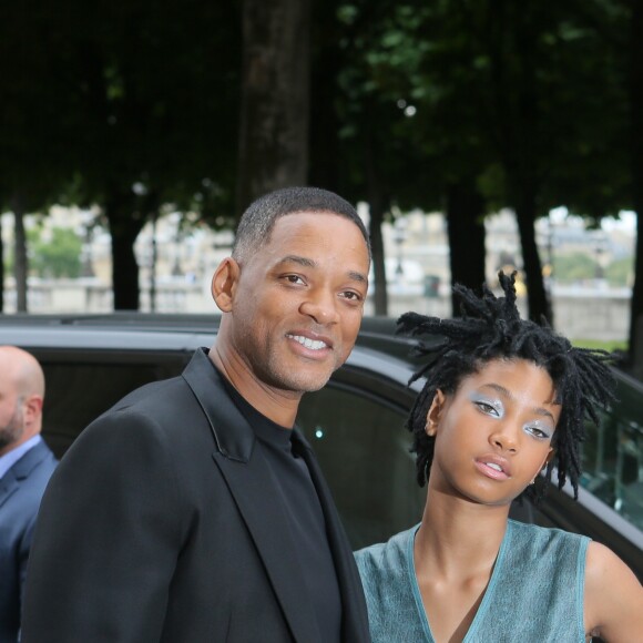 Will et Willow Smith - Défilé Chanel (collection haute couture automne-hiver 2016-2017) au Grand Palais. Paris, le 5 juillet 2016. © CVS-Veeren / Bestimage