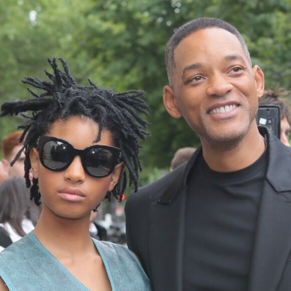 Will et Willow Smith - Défilé Chanel (collection haute couture automne-hiver 2016-2017) au Grand Palais. Paris, le 5 juillet 2016. © CVS-Veeren / Bestimage