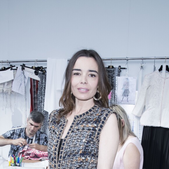 Élodie Bouchez - Défilé Chanel (collection haute couture automne-hiver 2016-2017) au Grand Palais. Paris, le 5 juillet 2016. © Olivier Borde / Bestimage