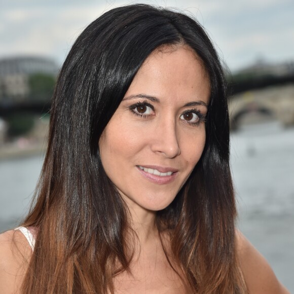 Exclusif - Fabienne Carat - Soirée "Fête des fictions de France 3" à la péniche La Balle au Bond au port des Saints-Pères à Paris, le 4 juillet 2016. © Lionel Urman/Bestimage