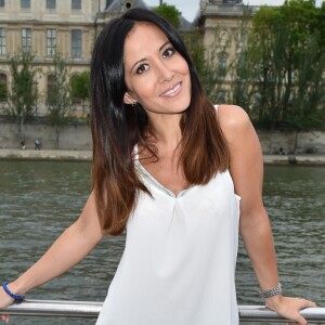 Exclusif - Fabienne Carat - Soirée "Fête des fictions de France 3" à la péniche La Balle au Bond au port des Saints-Pères à Paris, le 4 juillet 2016. © Lionel Urman/Bestimage