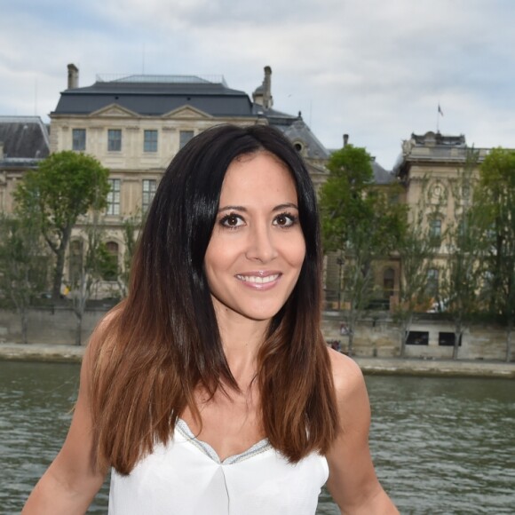 Exclusif - Fabienne Carat - Soirée "Fête des fictions de France 3" à la péniche La Balle au Bond au port des Saints-Pères à Paris, le 4 juillet 2016. © Lionel Urman/Bestimage