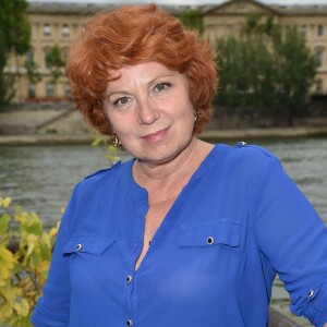 Exclusif - Véronique Genest - Soirée "Fête des fictions de France 3" à la péniche La Balle au Bond au port des Saints-Pères à Paris, le 4 juillet 2016. © Lionel Urman/Bestimage