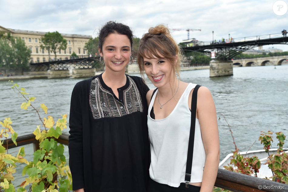 Exclusif Léa François et Pauline Bression Soirée Fête des fictions de France 3 à la péniche