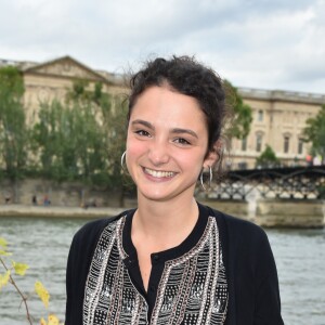 Exclusif - Pauline Bression - Soirée "Fête des fictions de France 3" à la péniche La Balle au Bond au port des Saints-Pères à Paris, le 4 juillet 2016. © Lionel Urman/Bestimage