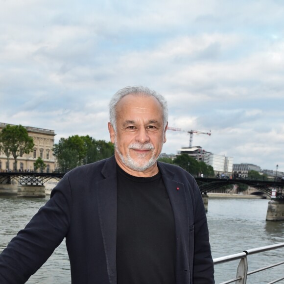 Exclusif - Francis Perrin - Soirée "Fête des fictions de France 3" à la péniche La Balle au Bond au port des Saints-Pères à Paris, le 4 juillet 2016. © Lionel Urman/Bestimage