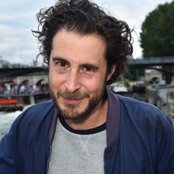 Exclusif - Stéphan Guérin-Tillié - Soirée "Fête des fictions de France 3" à la péniche La Balle au Bond au port des Saints-Pères à Paris, le 4 juillet 2016. © Lionel Urman/Bestimage