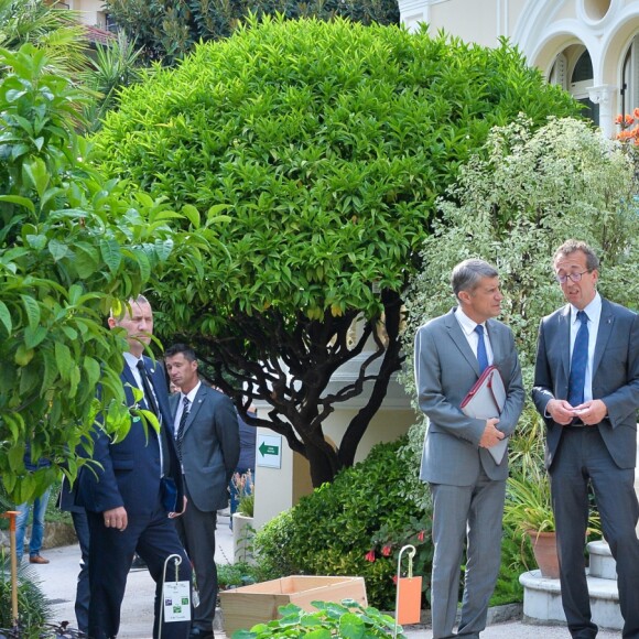 Exclusif - La startup "Terre de Monaco", dirigée par Jessica Sbaraglia installe ses potagers à la fondation Albert II le 5 juillet 2016.