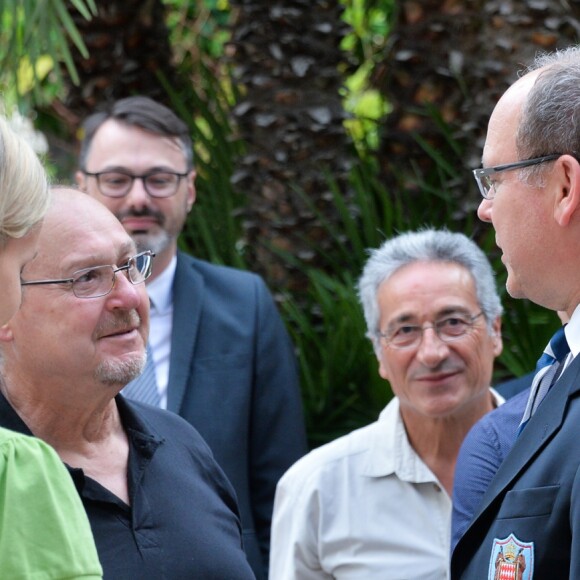 Exclusif - La startup "Terre de Monaco", dirigée par Jessica Sbaraglia installe ses potagers à la fondation Albert II le 5 juillet 2016.