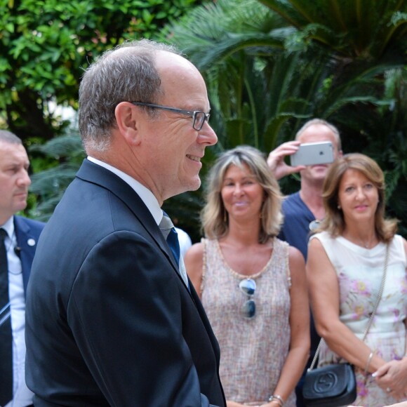 Exclusif - La startup "Terre de Monaco", dirigée par Jessica Sbaraglia installe ses potagers à la fondation Albert II le 5 juillet 2016.