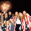 Ruby Rose et sa nouvelle chérie Harley Gusman célèbrent la fête de l'Indépendance Américaine chez Taylor Swift. Photo publiée sur Instagram, le 5 juillet 2016