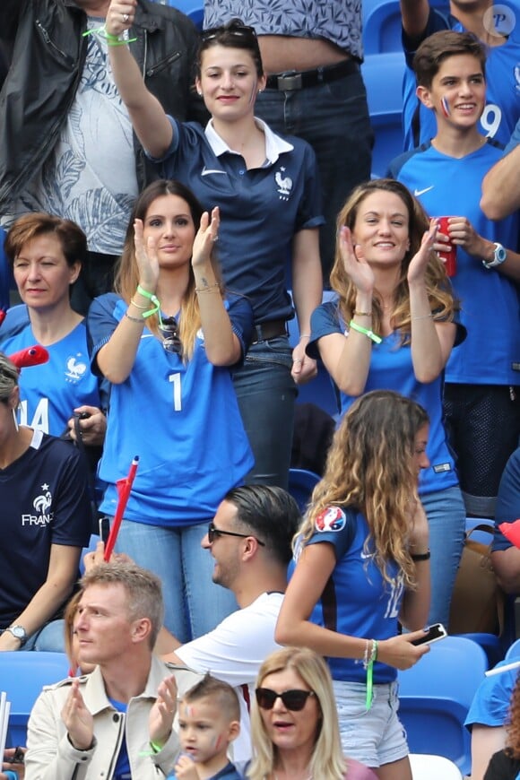 Marine Lloris (la femme de Hugo Lloris) lors du match des 8ème de finale de l'UEFA Euro 2016 France-Irlande au Stade des Lumières à Lyon, France le 26 juin 2016. © Cyril Moreau/Bestimage