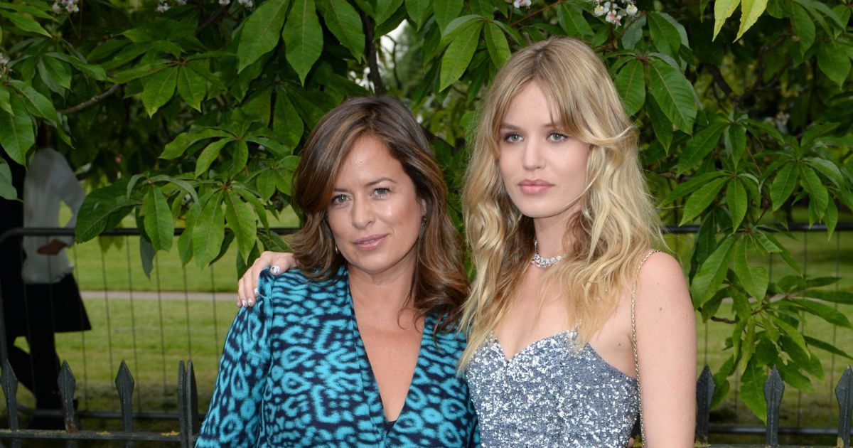 Jade Jagger et May Jagger à la Summer Party des Serpentine Galleries. Londres, le 6 Jade Jagger et May Jagger à la Summer Party des Serpentine Galleries. Londres, le 6