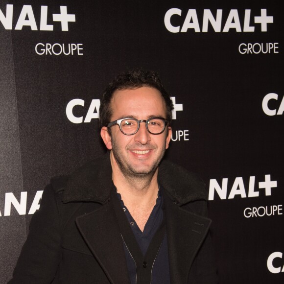 Cyrille Eldin - Soirée des animateurs du Groupe Canal+ au Manko à Paris. Le 3 février 2016 03/02/2016 - Paris