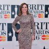 Geri Halliwell à la soirée des "BRIT Awards" à l'O2 de Londres le 24 février 2016.