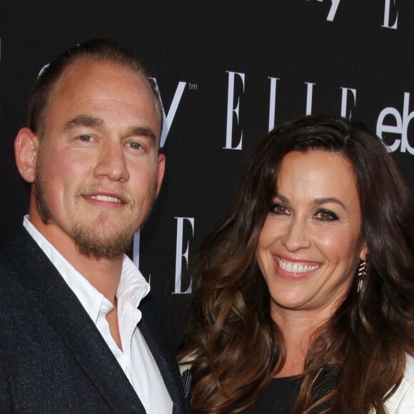 Alanis Morissette et son mari Mario Treadway à la soirée "Elle" à Hollywood, 20 mai 2015