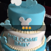 Ayem Nour dévoile un gâteau en l'honneur d'Ayvin sur Snapchat