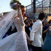 Mariage d'Ana Beatriz Barros et Karim El Chiaty à Mykonos. Juillet 2016.