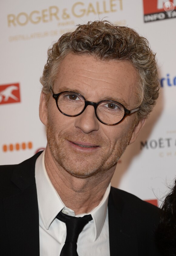 Denis Brogniart - Dîner de gala du 95ème Prix d'Amérique Opodo en soutien à l'association "Petits Princes" au Pavillon Vendôme à Paris. Le 30 janvier 2016 © Coadic Guirec / Bestimage