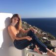 Mischa Barton a publié une photo d'elle topless sur sa page Instagram, le 12 juillet 2016. L'actrice séjourne à Mykonos.