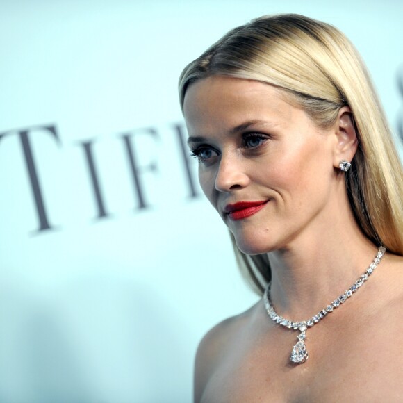 Reese Witherspoon lors du gala de présentation de la "Tiffany & Co. Blue Book Collection 2016" au Cunard Building à New York, le 15 avril 2016. © Future-Image via ZUMA Press/Bestimage