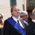 Le gardien de l'équipe de France de football Hugo Lloris et sa femme Marine - Le premier ministre Manuel Valls à Nice pour participer à l'hommage aux victimes de l'attentat de la Promenade des Anglais qui a fait 84 morts à Nice le 18 juillet 2016.