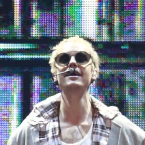 Justin Bieber en concert lors de sa tournée 'Purpose World Tour' à Vancouver au Canada le 11 Mars 2016.