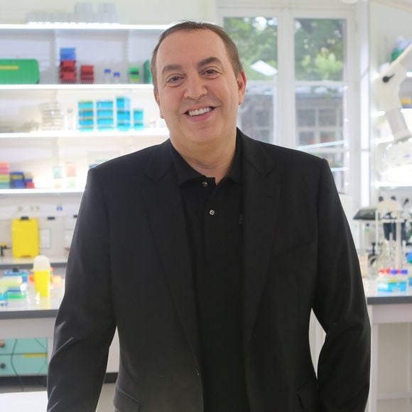 Jean-Marc Morandini (NRJ12) - Tournage coulisses des spots TV du Pasteurdon à l'Institut Pasteur à Paris, le 16 juin 2016.