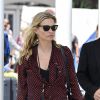 Kate Moss et son compagnon le comte Nikolai von Bismarck arrivent à Venise, le 27 juin 2016.