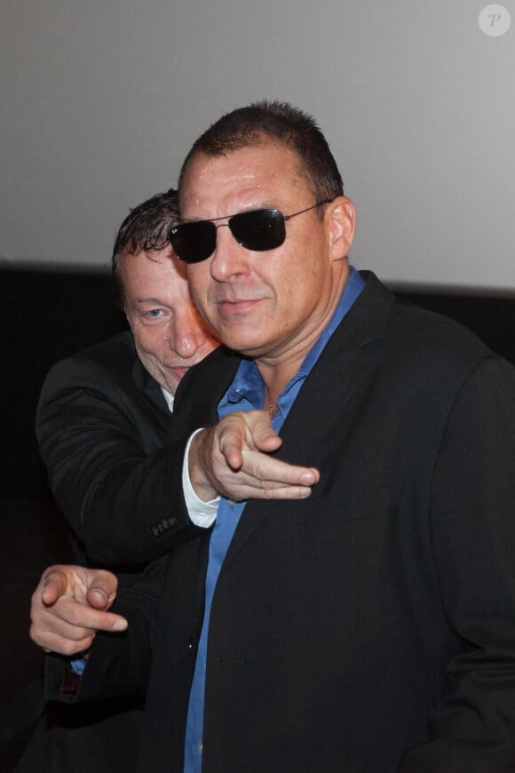 Tom Sizemore et Philippe Levy - Avant-première du film "Five Thirteen" au cinéma Gaumont Aquaboulevard à Paris, le 11 juin 2014.