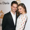 Miranda Kerr et son compagnon Evan Spiegel - Soirée de Gala Clive Davis Pre-Grammy à l'hôtel Hilton de Beverly Hills le 14 février 2016.