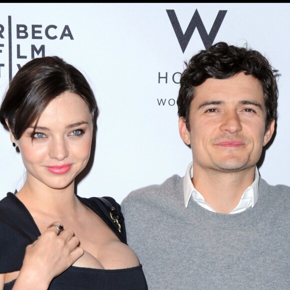 MIRANDA KERR ET ORLANDO BLOOM A LA SOIREE APRES LA PREMIERE DU FILM "THE GOOD DOCTOR" A NEW YORK - FESTIVAL DU FILM DE TRIBECA 2011 .22/04/2011 - New York