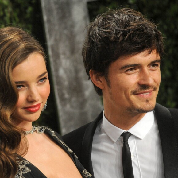 Miranda Kerr and Orlando Bloom - People a la soiree "Vanity Fair Oscar Party" a West Hollywood, le 24 fevrier 2013. 2/24/13 -