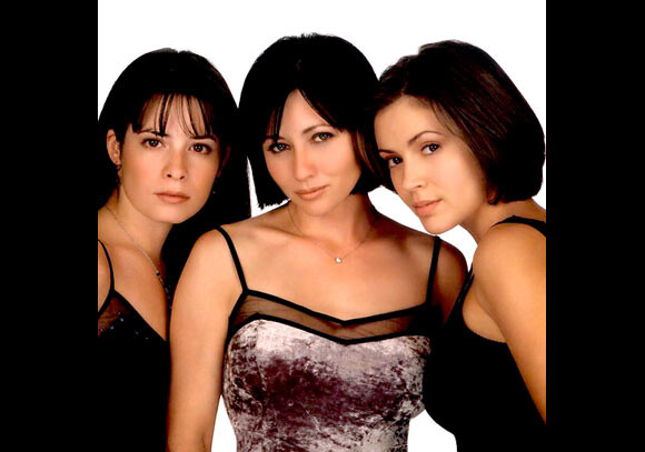 Holly Marie Combs, Shannen Doherty et Alyssa Milano dans la série "Charmed".