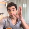 Martial Bétirac en Facebook Live pour PurePeople, le 21 juillet 2016, à Levallois-Perret