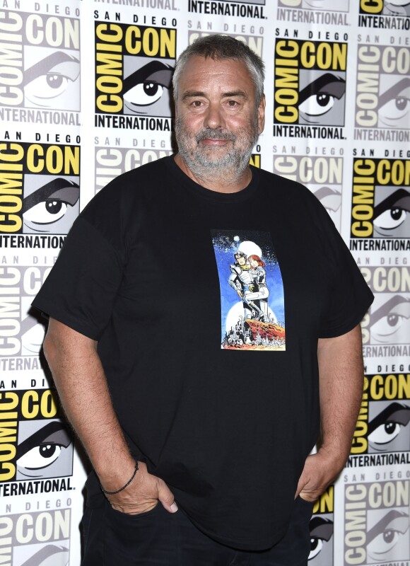 Luc Besson au panel d'EuropaCorp pour Valerian and the City of a Thousand Planets, au Comic-Con 2016, San Diego, le 21 juillet 2016.