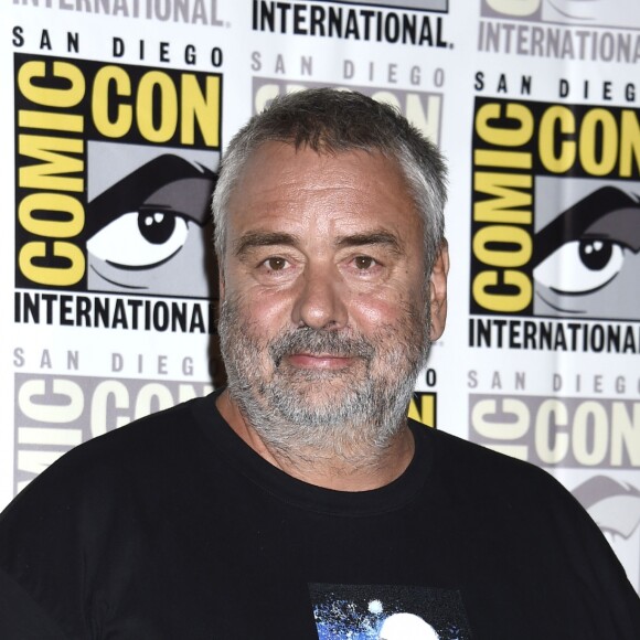 Luc Besson au panel d'EuropaCorp pour Valerian and the City of a Thousand Planets, au Comic-Con 2016, San Diego, le 21 juillet 2016.
