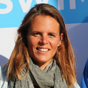 Exclusif - Laure Manaudou à la 2ème édition de l'Open Swin Stars "Paris à la nage" au bassin de la Villette à Paris. Le 2 juillet 2016 © Marc Ausset-Lacroix / Bestimage