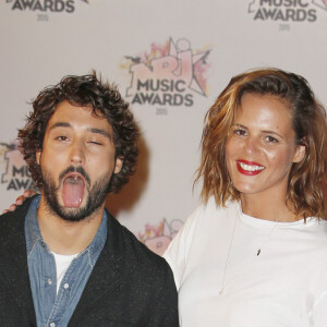 Laure Manaudou et son compagnon Jérémy Frérot - Arrivées à la 17ème cérémonie des NRJ Music Awards 2015 au Palais des Festivals à Cannes, le 7 novembre 2015. © Christophe Aubert via Bestimage