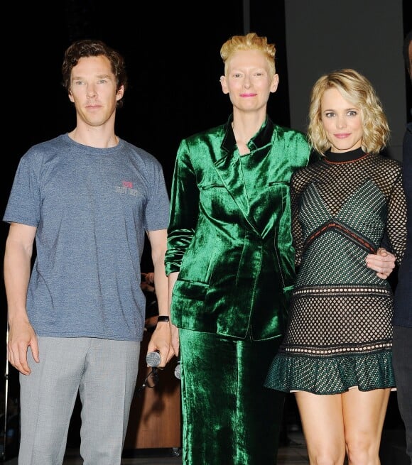 Benedict Cumberbatch, Tilda Swinton et Rachel McAdams lors de la Marvel Presentation Comic Con 2016 à San Diego, le 23 juillet 2016.