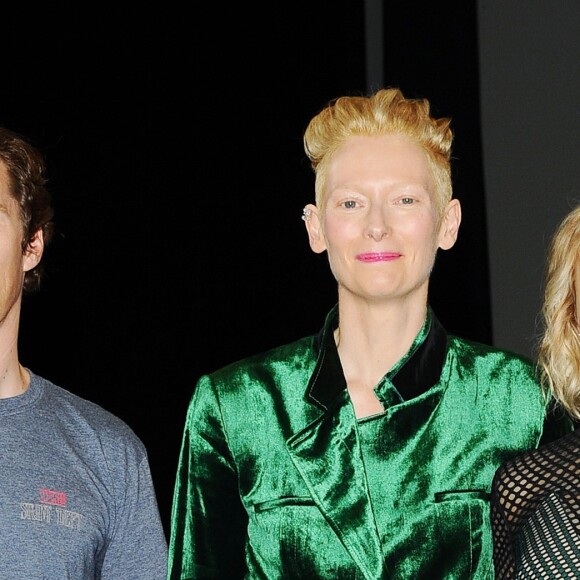 Benedict Cumberbatch, Tilda Swinton et Rachel McAdams lors de la Marvel Presentation Comic Con 2016 à San Diego, le 23 juillet 2016.