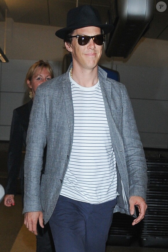 Benedict Cumberbatch au LAX, Los Angeles, le 22 juillet 2016.