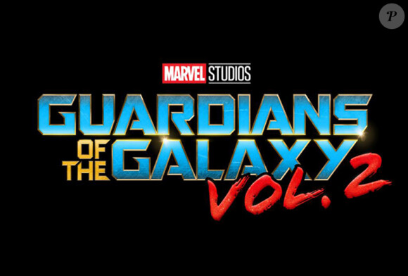 Premier logo pour Les Gardiens de la Galaxie 2.