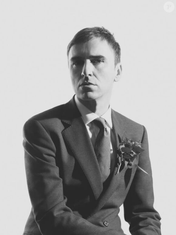 Photo de Raf Simons. Octobre 2012.